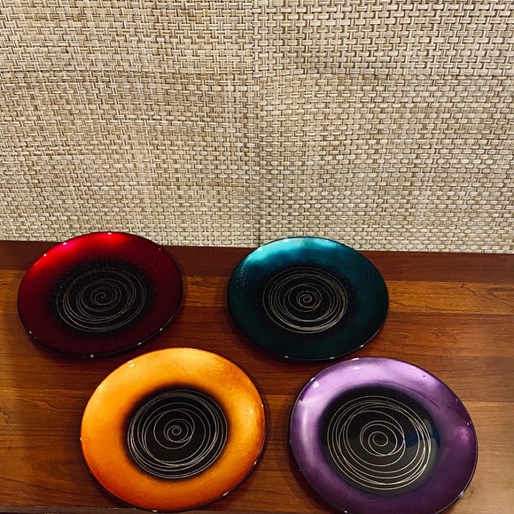 Crate&Barrel Other - 🌟HP🌟Set of 4 Italian Desert Plates Genie